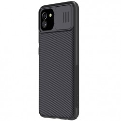 NILLKIN CamShield Σκληρή Θήκη με Πορτάκι για την Κάμερα για Samsung Galaxy A03 - Μαύρο