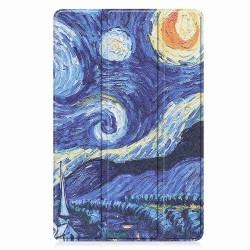 Θήκη Βιβλίο Tri-Fold Auto Sleep / Wake με Βάση Στήριξης για Xiaomi Redmi Pad 10.61 - Έναστρη Νύχτα