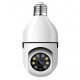 R17 360-Degree Panoramic Light Bulb Camera Wireless Webcam Remote WiFi Full Color Night Vision Indoor Monitor Support Tuya APP for Home Security Gadgets - Toys - Hobby