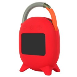 Θήκη Σιλικόνης για το Ηχείο JBL Flip 4 (Πρόσβαση σε όλα τα πλήκτρα) - Κόκκινο