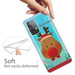 For Samsung Galaxy A13 4G Personalized Christmas Pattern Printed Phone Case Shockproof TPU Anti-Scratch Anti-Slip Cover Cover - Reindeer with Bows For Samsung Galaxy A13 4G Personalized Christmas Pattern Printed Phone Case Shockproof TPU Anti-Scratch Anti-Slip Cover Cover - Reindeer with Bows