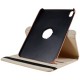 For iPad 10.9 (2022) Protective Case Rotary Stand PU Leather Anti-drop Tablet Cover with Elastic Band - Rose Gold Apple Cases Tablet