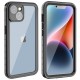REDPEPPER PRO Series IP68 Waterproof Phone Case for iPhone 14. Full Protection Scratch-resistant Transparent Anti-dust Smartphone Cover Apple Cases Mobile