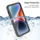 REDPEPPER PRO Series IP68 Waterproof Phone Case for iPhone 14. Full Protection Scratch-resistant Transparent Anti-dust Smartphone Cover Apple Cases Mobile