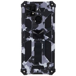 For Xiaomi Redmi 10C 4G / Poco C40 4G Phone Case with Kickstand. Shock Absorption Camouflage Design PC + TPU Phone Protective Shell - Camouflage Black For Xiaomi Redmi 10C 4G / Poco C40 4G Phone Case with Kickstand. Shock Absorption Camouflage Design PC + TPU Phone Protective Shell - Camouflage Black