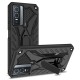 Υβριδική Θήκη Phantom Knight Series με Βάση Στήριξης για Vivo Y76 5G / Y76s - Μαύρο Vivo Θήκες Κινητών