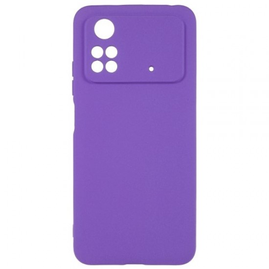 For Xiaomi Poco M4 Pro 4G TPU Phone Case Double-Sided Matte Scratch-resistant Phone Shell - Purple XIAOMI Cases Mobile