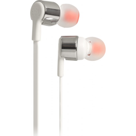 JBL T210 In-Ear Headset 3,5mm JBLT210Grey - Grey Headsets