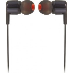 JBL T210 Ενσύρματα Ακουστικά με Μικρόφωνο και Remote Control για όλα τα Smartphones και Tablets JBLT210BLK - Μαύρο