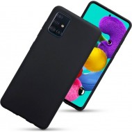 Θήκη Σιλικόνης TPU για Samsung Galaxy A71 - Μαύρο