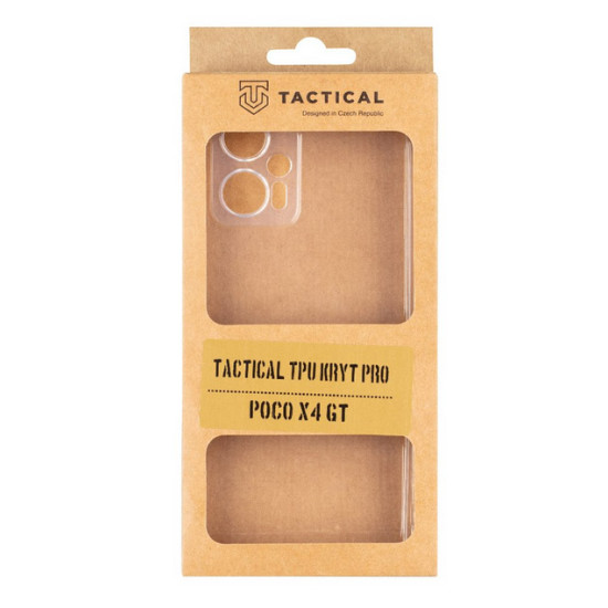 Tactical TPU Cover Poco X4 GT 5G - Transparent XIAOMI Cases Mobile