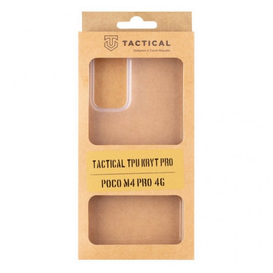 Tactical TPU Cover Poco M4 Pro 4G - Transparent XIAOMI Cases Mobile