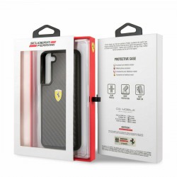 Ferrari Carbon Metal Logo Σκληρή Θήκη για Samsung Galaxy S22 Plus - Μαύρο Ferrari Carbon Metal Logo Σκληρή Θήκη για Samsung Galaxy S22 Plus - Μαύρο