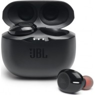 JBL Tune 125TWS In-ear Bluetooth Handsfree Ακουστικά με Θήκη Φόρτισης για όλα τα Smartphones και Tablets - Μαύρο