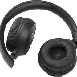 JBL Tune 510BT Ασύρματα Bluetooth On Ear Ακουστικά με 40 ώρες Λειτουργίας για όλα τα Smartphones και Tablets - Μαύρο