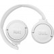 JBL Tune 510BT Ασύρματα Bluetooth On Ear Ακουστικά με 40 ώρες Λειτουργίας για όλα τα Smartphones και Tablets - Λευκό Bluetooth Ακουστικά / Ηχεία