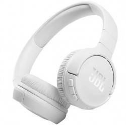 JBL Tune 510BT Ασύρματα Bluetooth On Ear Ακουστικά με 40 ώρες Λειτουργίας για όλα τα Smartphones και Tablets - Λευκό