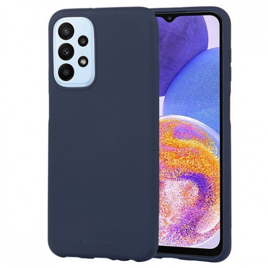 Back Case TPU Matte for Samsung Galaxy A23 5G - Dark Blue Samsung Cases Mobile