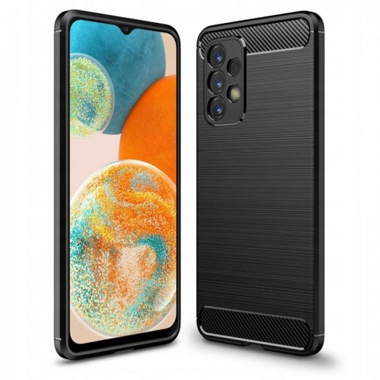 Back Case TPU Carbon Fiber for Samsung Galaxy A23 5G - Black Samsung Cases Mobile