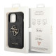 Guess 4G Big Metal Logo Σκληρή Θήκη Πλάτης για iPhone 14 Pro Max - Σκούρο Γκρι Apple Θήκες Κινητών