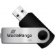 Flash Drive MediaRange MR911 32GB USB 2.0 - Black/Silver Memory Cards & USB Sticks