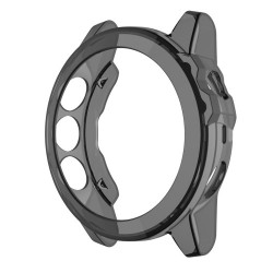 Clear Soft TPU Stylish Cover for Garmin Fenix 5 - Black Clear Soft TPU Stylish Cover for Garmin Fenix 5 - Black