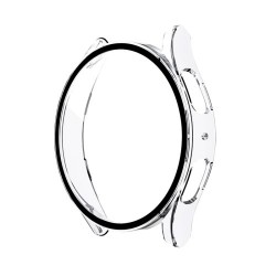 Σκληρή Θήκη με Τζαμάκι για Samsung Galaxy Watch 5 44mm / Watch4 44mm - Διάφανο
