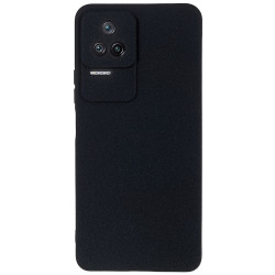 For Xiaomi Redmi K40S 5G / Poco F4 5G Ultra Thin Anti-fall TPU Phone Case Double-Sided Matte Phone Shell - Black