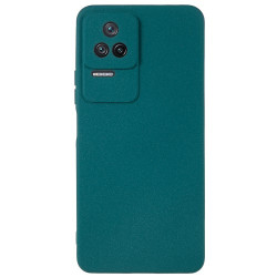 For Xiaomi Redmi K40S 5G / Poco F4 5G Ultra Thin Anti-fall TPU Phone Case Double-Sided Matte Phone Shell - Dark Green