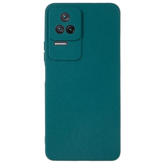 For Xiaomi Redmi K40S 5G / Poco F4 5G Ultra Thin Anti-fall TPU Phone Case Double-Sided Matte Phone Shell - Dark Green XIAOMI Cases Mobile