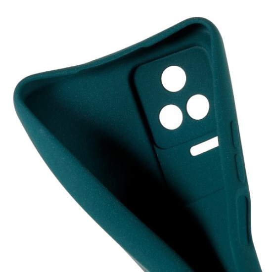 For Xiaomi Redmi K40S 5G / Poco F4 5G Ultra Thin Anti-fall TPU Phone Case Double-Sided Matte Phone Shell - Dark Green XIAOMI Cases Mobile