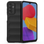 Θήκη Σιλικόνης TPU Rugged Ενισχυμένη για Samsung Galaxy M13 4G - Μαύρο