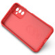 For Samsung Galaxy M13 4G Precise Cutout Anti-drop Protective Phone Cover Rugged Back TPU Case - Red Samsung Cases Mobile