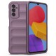 For Samsung Galaxy M13 4G Precise Cutout Anti-drop Protective Phone Cover Rugged Back TPU Case - Light Purple Samsung Cases Mobile