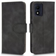 Θήκη Πορτοφόλι με Βάση Στήριξης (Όψη Δέρματος) για Alcatel 1B (2022) - Μαύρο