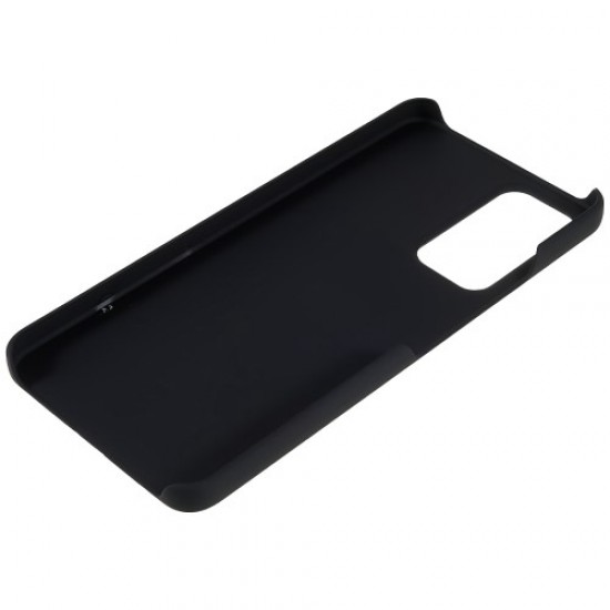 For Xiaomi 12 Lite 5G Rubberized Glossy Surface Phone Shell Wear-resistant Durable Hard PC Case - Black XIAOMI Cases Mobile