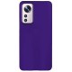 Σκληρή Θήκη από Καουτσούκ για Xiaomi 12 Lite 5G - Μωβ XIAOMI Θήκες Κινητών