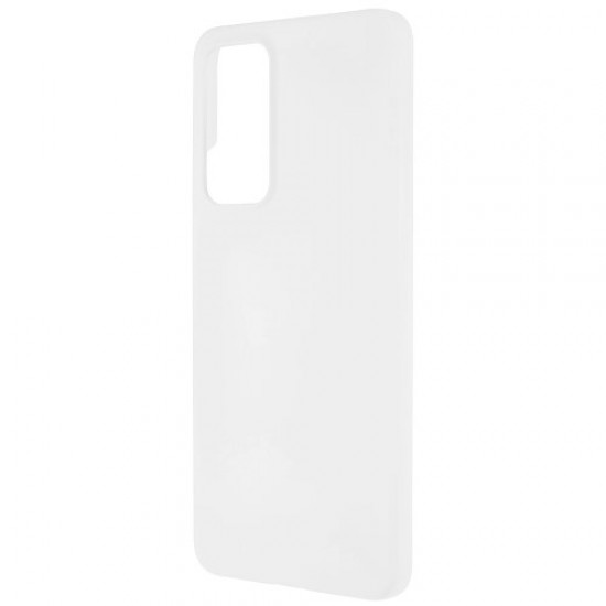 For Xiaomi 12 Lite 5G Rubberized Glossy Surface Phone Shell Wear-resistant Durable Hard PC Case - White XIAOMI Cases Mobile