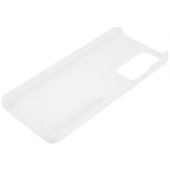 For Xiaomi 12 Lite 5G Rubberized Glossy Surface Phone Shell Wear-resistant Durable Hard PC Case - White XIAOMI Cases Mobile