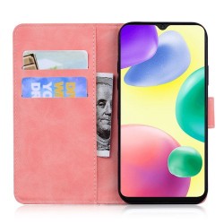 For Xiaomi Redmi 10A PU Leather Wallet Phone Cover Stand Feature Magnetic Closure Shockproof Flip Folio Case - Pink For Xiaomi Redmi 10A PU Leather Wallet Phone Cover Stand Feature Magnetic Closure Shockproof Flip Folio Case - Pink