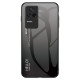 For Xiaomi Redmi K40S 5G / Poco F4 5G Gradient Color Design Anti-shock Cell Phone Case Tempered Glass + PC + TPU Back Cover - Gradient Black Grey XIAOMI Cases Mobile
