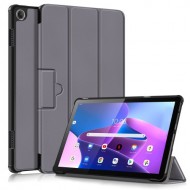 Θήκη Βιβλίο TriFold με Βάση Στήριξης για Lenovo Tab M10 (Gen 3) 10.1 inch 328F - Γκρι