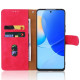 Skin-touch Feeling Phone Case for Huawei nova 9 SE. Anti-scratch PU Leather + TPU Stand Wallet Shell - Rose Huawei Cases Mobile
