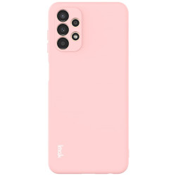 IMAK UC-2 Series for Samsung Galaxy A13 4G Drop-proof Phone Case Wear-resistant Solid Color Skin-touch Phone TPU Protective Shell - Pink