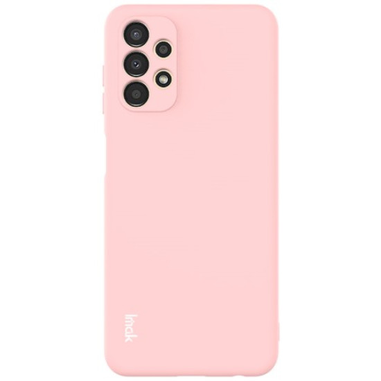 IMAK UC-2 Series for Samsung Galaxy A13 4G Drop-proof Phone Case Wear-resistant Solid Color Skin-touch Phone TPU Protective Shell - Pink Samsung Cases Mobile
