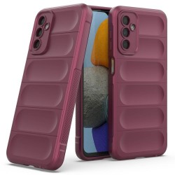 Θήκη Σιλικόνης TPU Rugged Ενισχυμένη για Samsung Galaxy M23 / A23 4G - Κόκκινο του Κρασιού