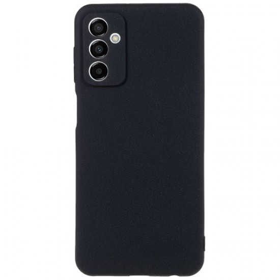 For Samsung Galaxy M23 5G / F23 5G Soft TPU Phone Case Double-Sided Matte Shockproof Back Cover - Black Samsung Cases Mobile
