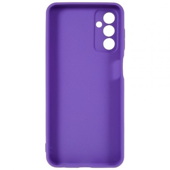 For Samsung Galaxy M23 5G / F23 5G Soft TPU Phone Case Double-Sided Matte Shockproof Back Cover - Purple Samsung Cases Mobile