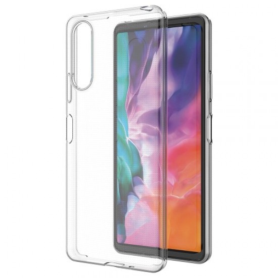 For Sony Xperia 10 IV Soft TPU Mobile Phone Case HD Transparent Ultra Slim Flexible Protective Phone Cover Sony Cases Mobile