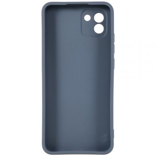 For Samsung Galaxy A03 (164.2 x 75.9 x 9.1mm) Drop-proof Soft TPU Phone Case Double-Sided Matte Mobile Phone Back Cover - Grey Samsung Cases Mobile